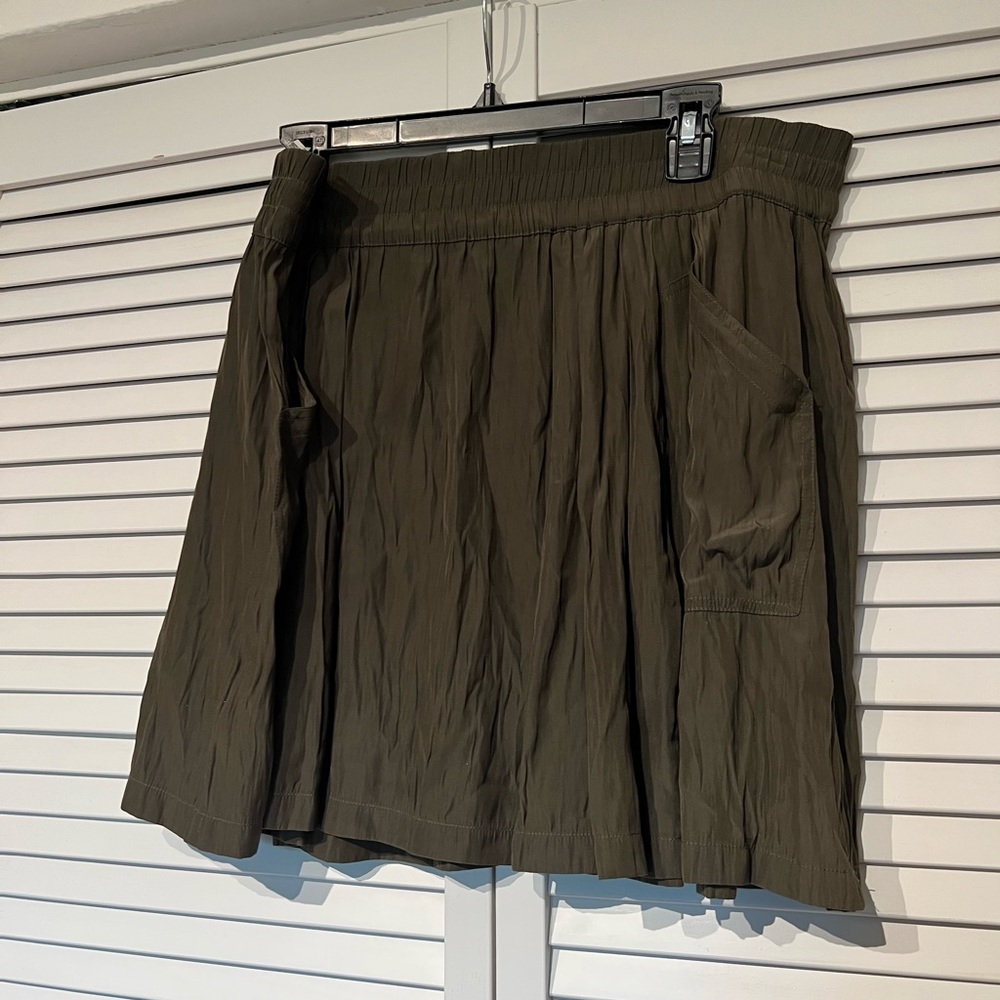 Khaki green, Size 14 Country Road mini skirt
